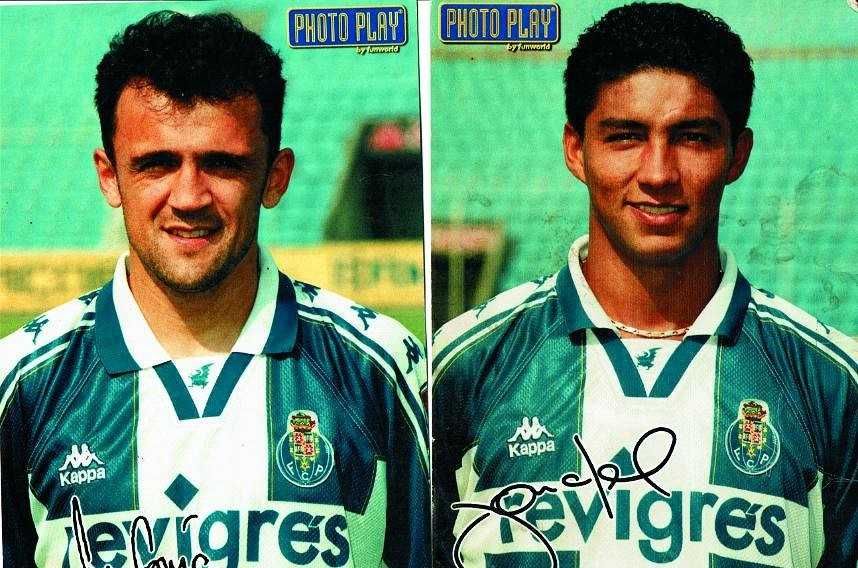 Futebol Clube do Porto - 19 postais dos jogadores 1999