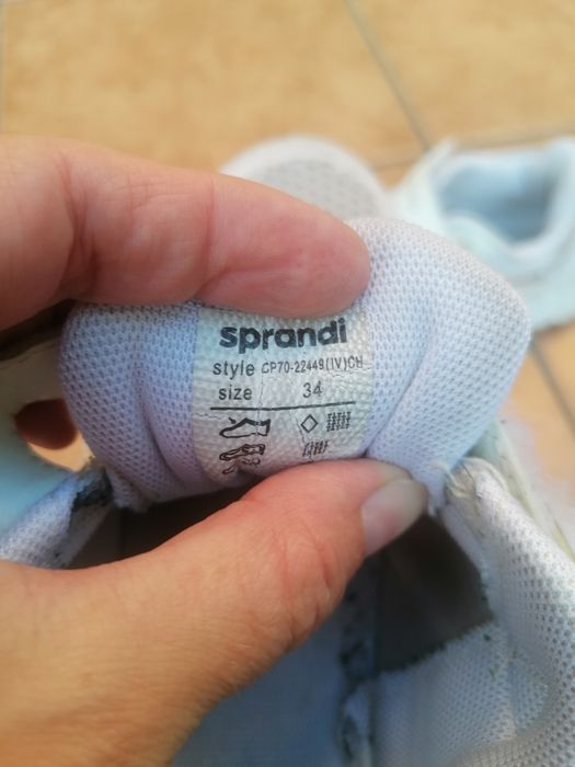 Buty sportowe dziecięce sprandi 34