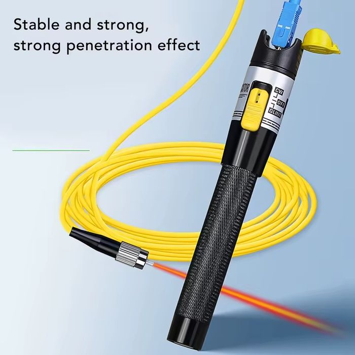 Caneta Óptica FTTH Fibra Óptica Tester 15Km (K-C15) Recarregável