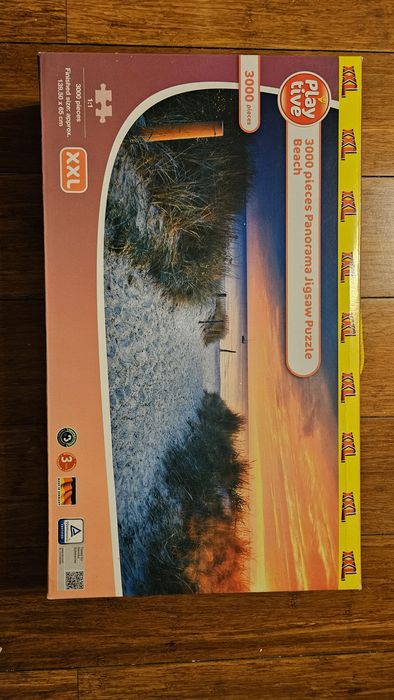 Nowe puzzle 3000 elementów plaża