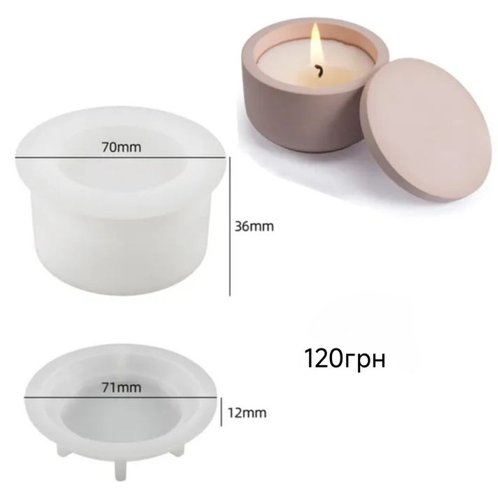 Силіконові форми для кашпо