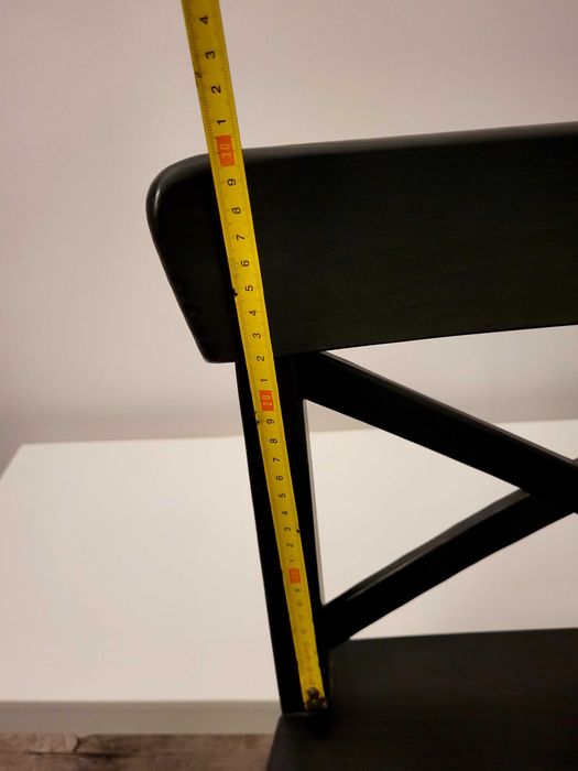 Hoker krzesło drewniane ikea