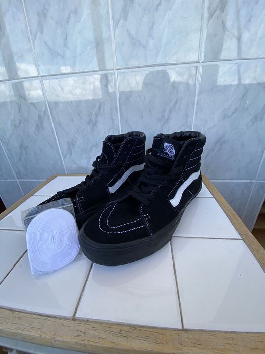 Vans sk8 hi preto 42 como novas