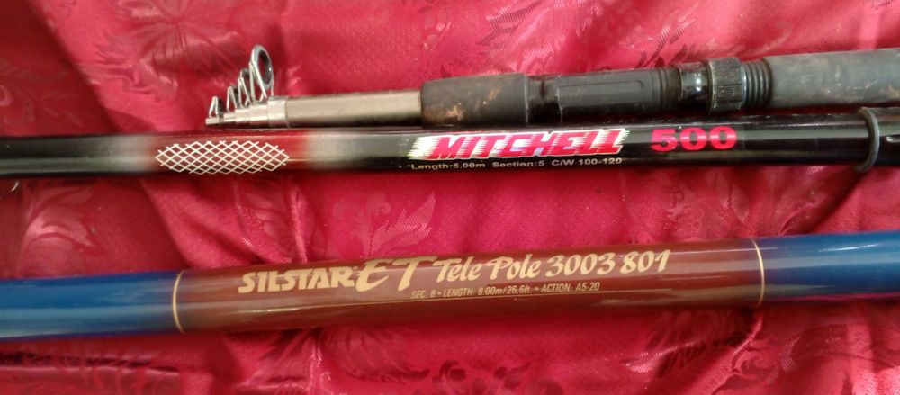 Продам     Спиннинг Silstar 999 графитовый 8 футов