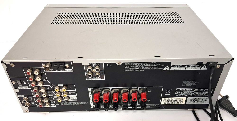 amplituner PIONEER VHS516S + 5 głośników