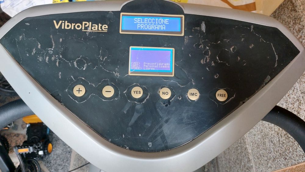 Vibroplate exercício físico