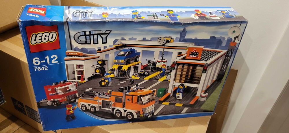 Lego 7642 Warsztat samochodowy - nowe (zgniecione pudełko)