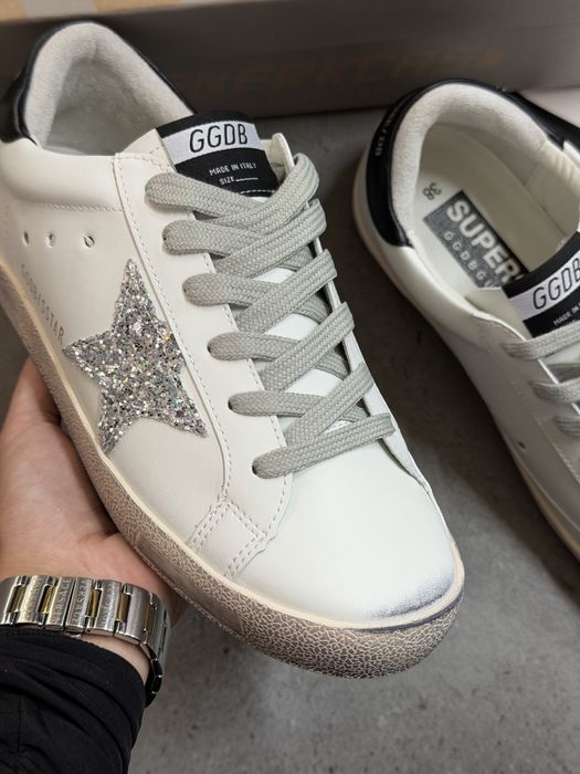 Кеди golden goose білі 37,38 голден гуси