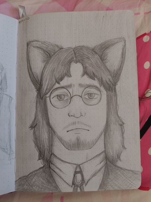 Furry art badge oc