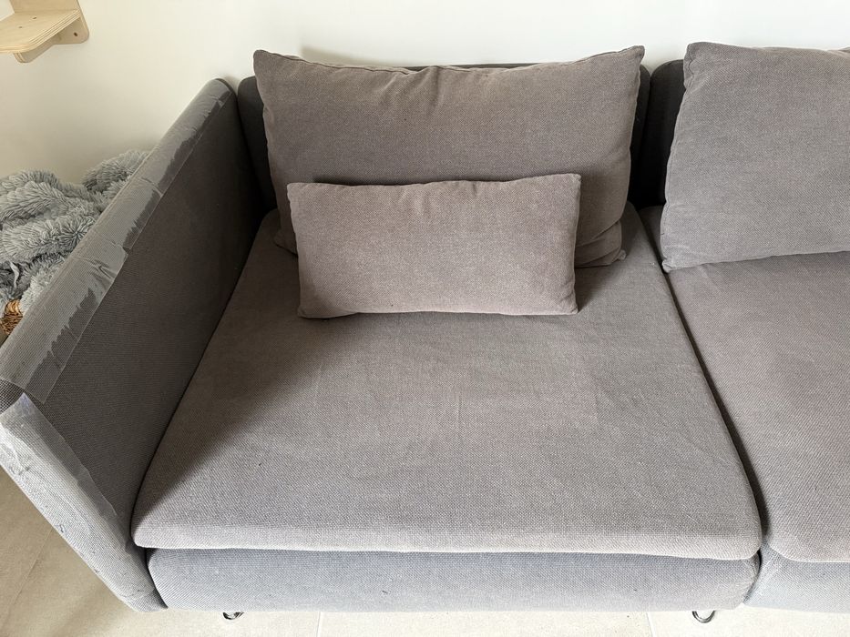 Sofá do  IKEA cinza