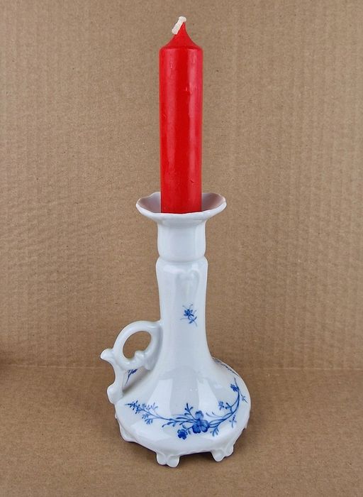 Świecznik porcelana Limoges Francja