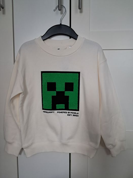 H&M bluza chłopięca Minecraft 110/116