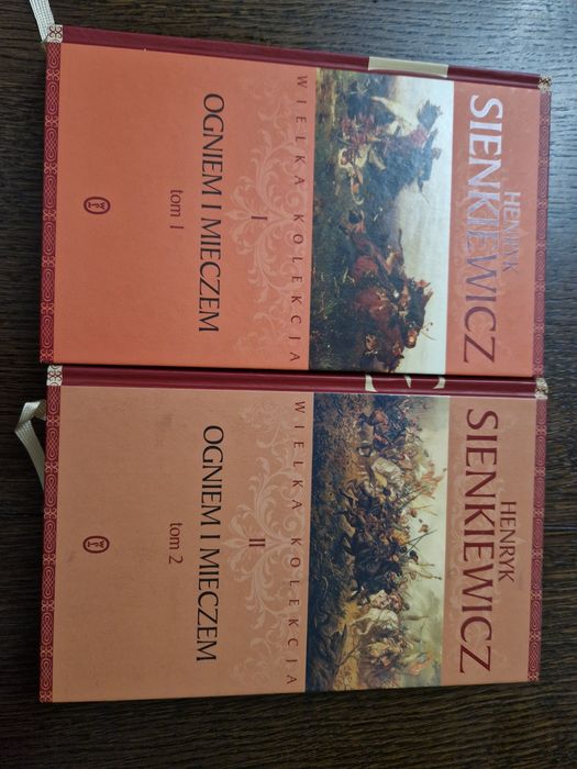 Książki Ogniem i mieczem cz. 1 i cz. 2 Henryk Sienkiewicz