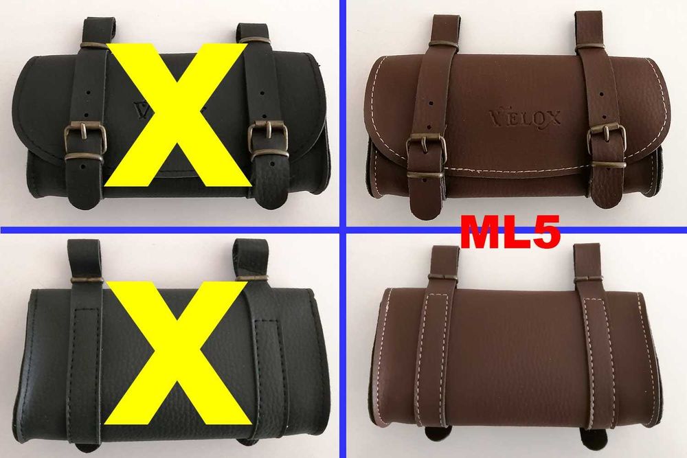 Palas, malas e punhos de bicicleta pasteleira