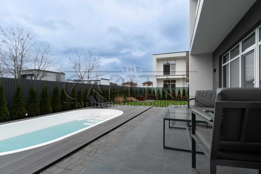 Здається в оренду дизайнерський будинок 150м² біля озера Осокорки дачі