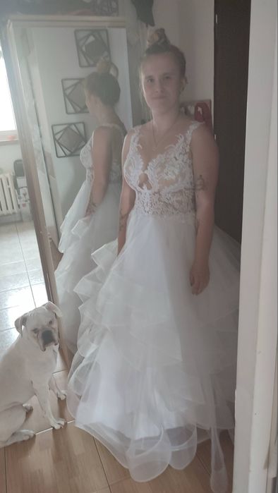 Suknia ślubna roz 38