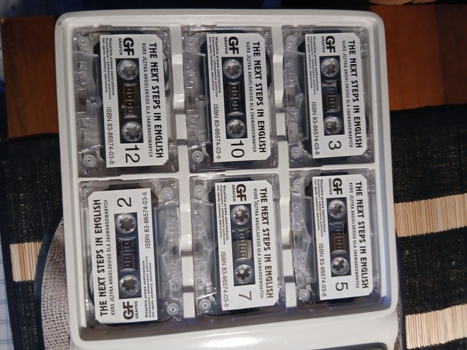 Nauka języka angielskiego na kasetach