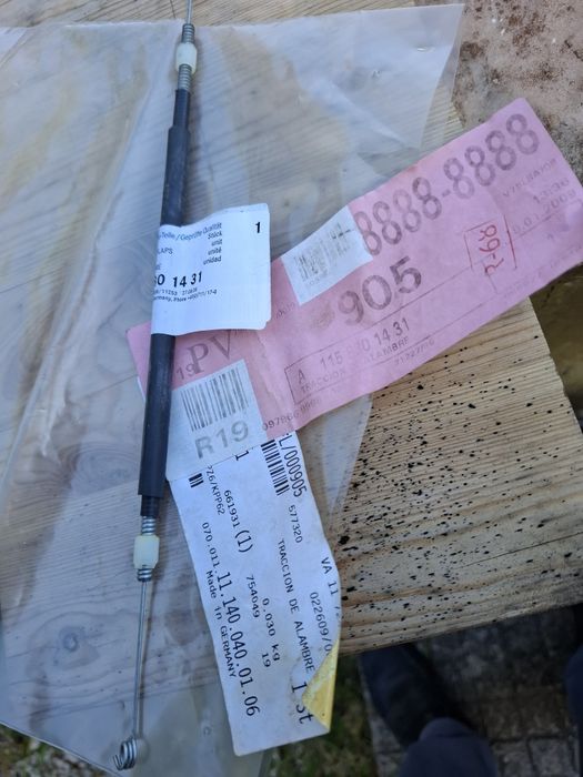 Vários reparação de comando chauffage Mercedes  W115 e W114