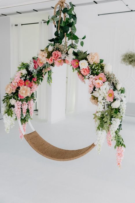 Huśtawka domowa, na taras, do studia, salonu urody, ozdoba, dekoracja