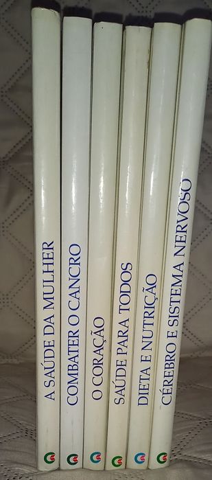 Coleção de 6 livros " Biblioteca Médica da Familia"