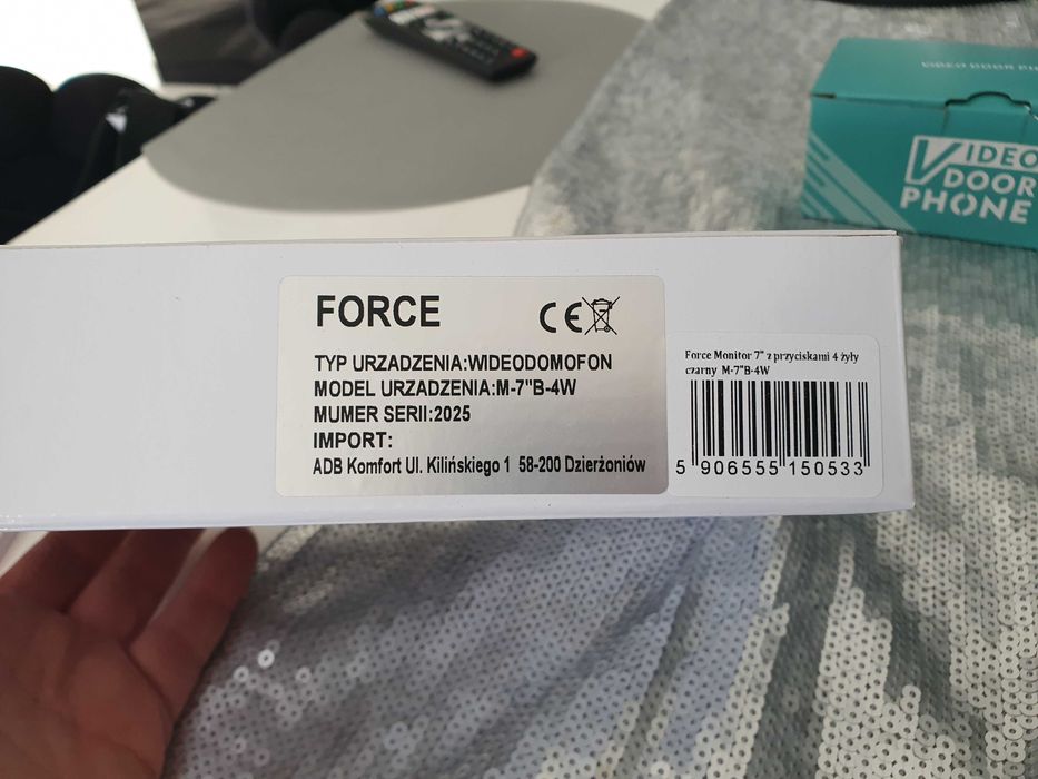 Wideodomofon marki Force