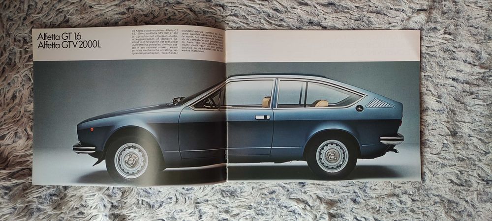 Prospekt Alfa Romeo GT / GTV