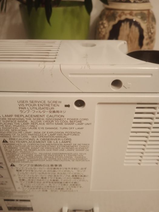 Projektor Sharp Notevision PG-A10X "czytaj opis"