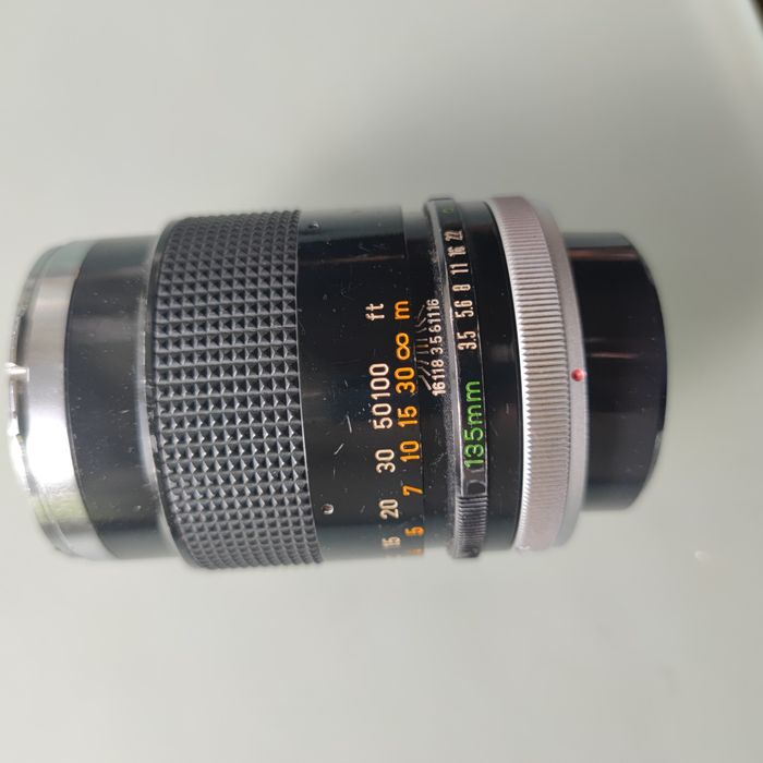 Lente Canon FD 135MM 1:3.5