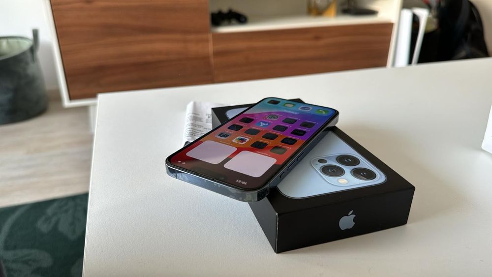 Vendo iPhone 13 Pro Max 128Gb Livre Azul Fatura de Compra