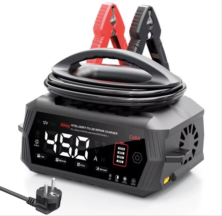 Зарядний пристрій HTRC C45 6/12/24v lifepo4,авто,мото