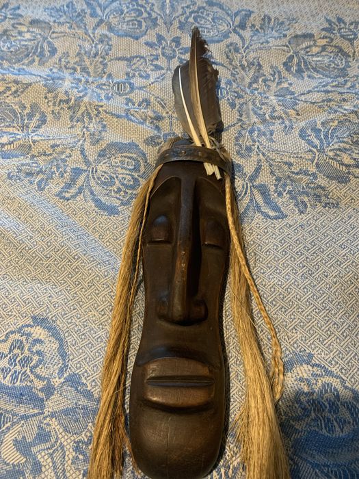 Деревʼяні маски обличчя