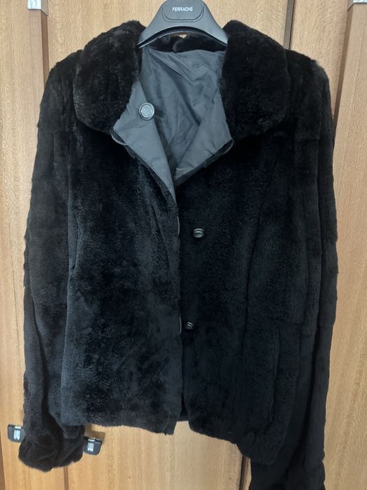Casaco pele de coelho