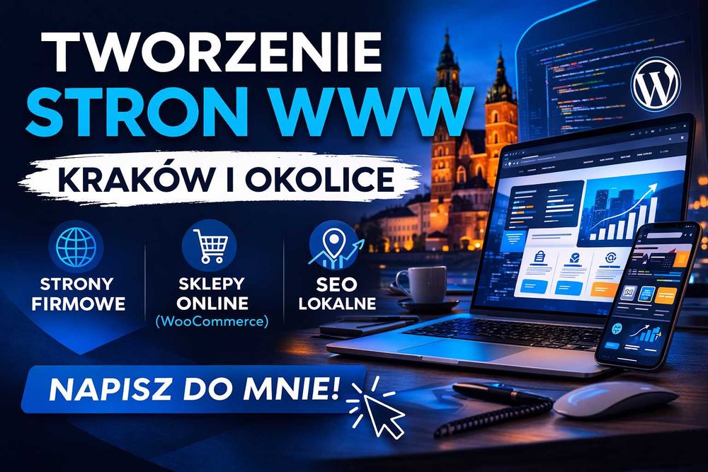 Profesjonalne strony WWW | sklepy internetowe | SEO lokalne — Kraków