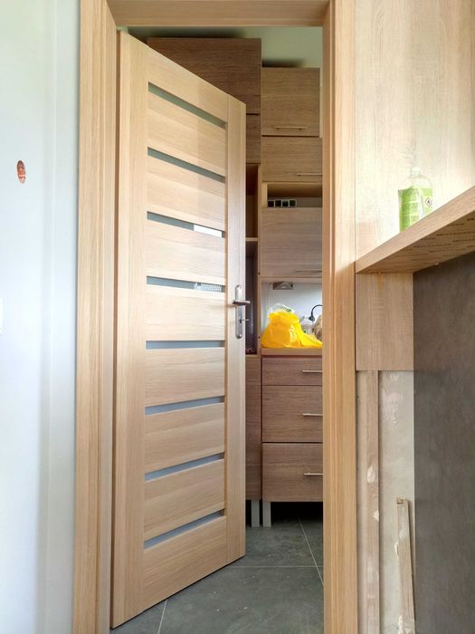 DRZWI WEWNĘTRZNE pokojowe łazienkowe z montażem