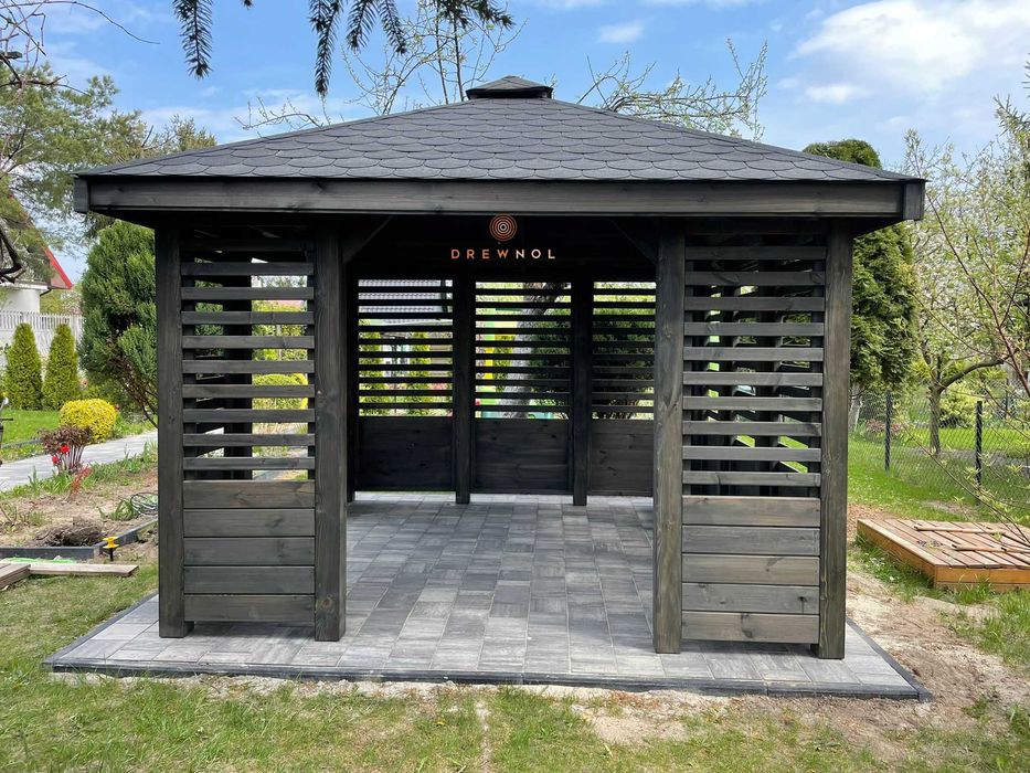 Altanki, altanka, altana ogrodowa, wiata drewniana, Drewnol producent