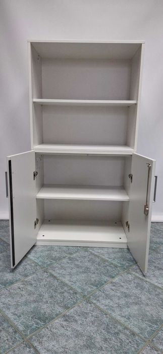 Szaforegał biurowy aktowy Steelcase 4 oh biały - duża ilość