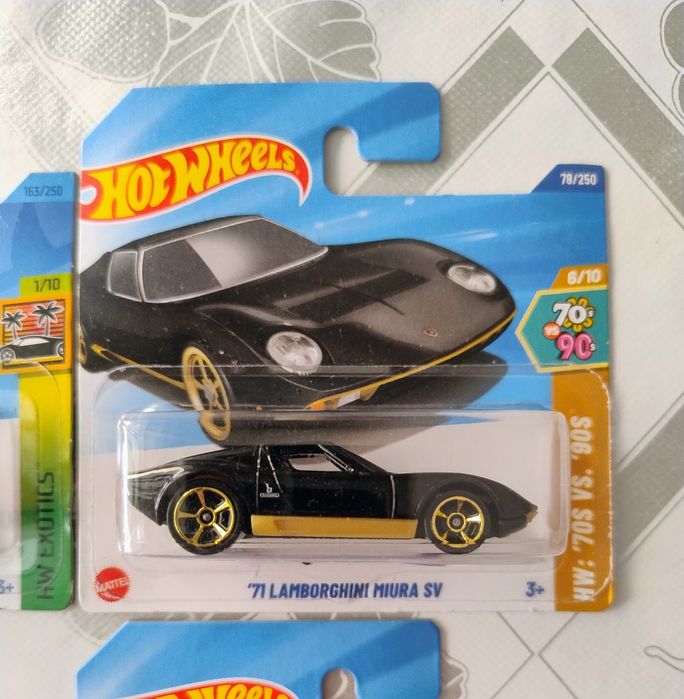 4×Hot Wheels Lamborghini