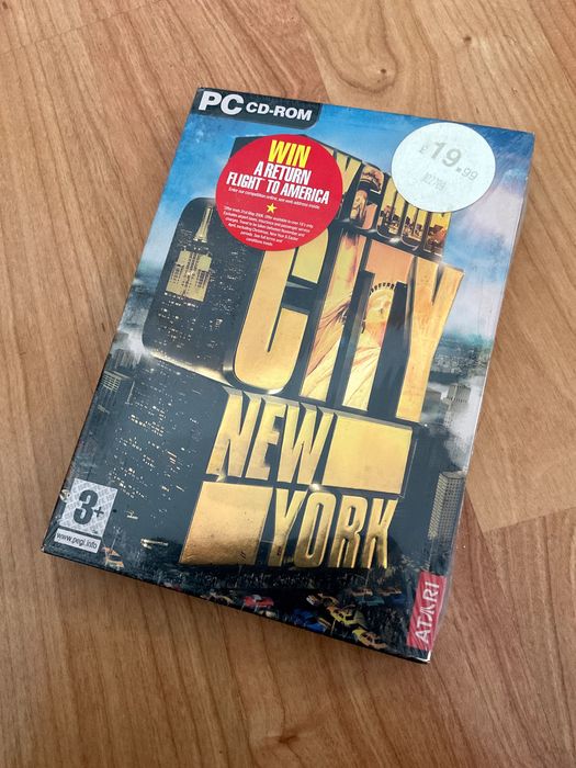 Jogo Computador Novo/Selado - Tycoon City New York (Atari 2006)
