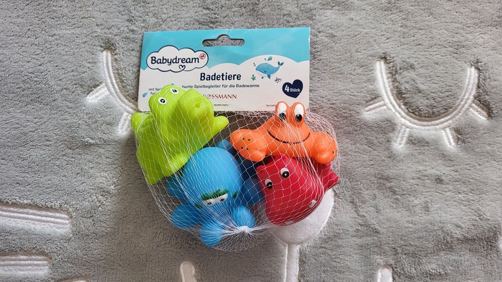 BABYDREAM NOWE Zabawki do kąpieli zwierzątka