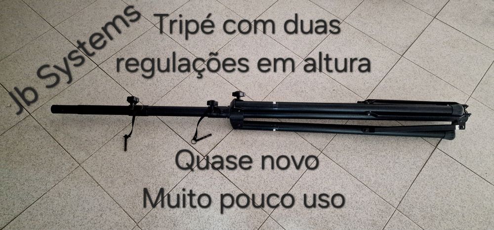 Vendo tripé e cinco ledes Jb Systems