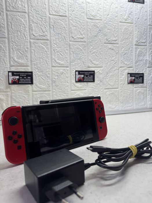 Nintendo Switch V1 25 ІГОР у комплекті. Повний комплект. Mario edition