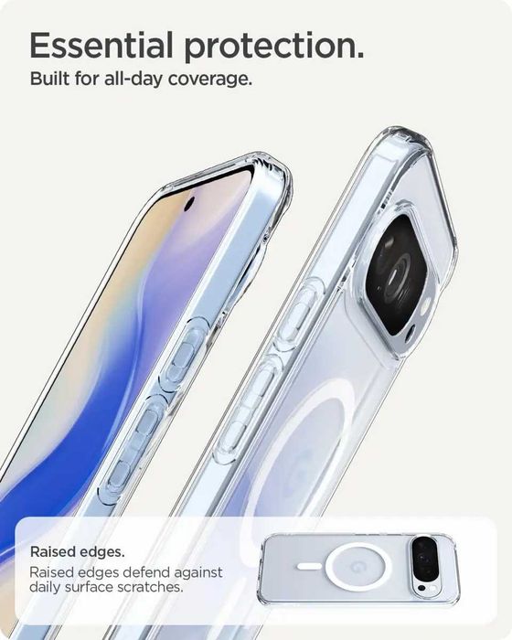 Чехол Spigen Ultra Hybrid MagFit  Google Pixel 10 Pro XL Clear White