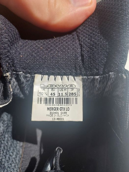 Трекінгові кросівки Lowa Merger GTX 29 см