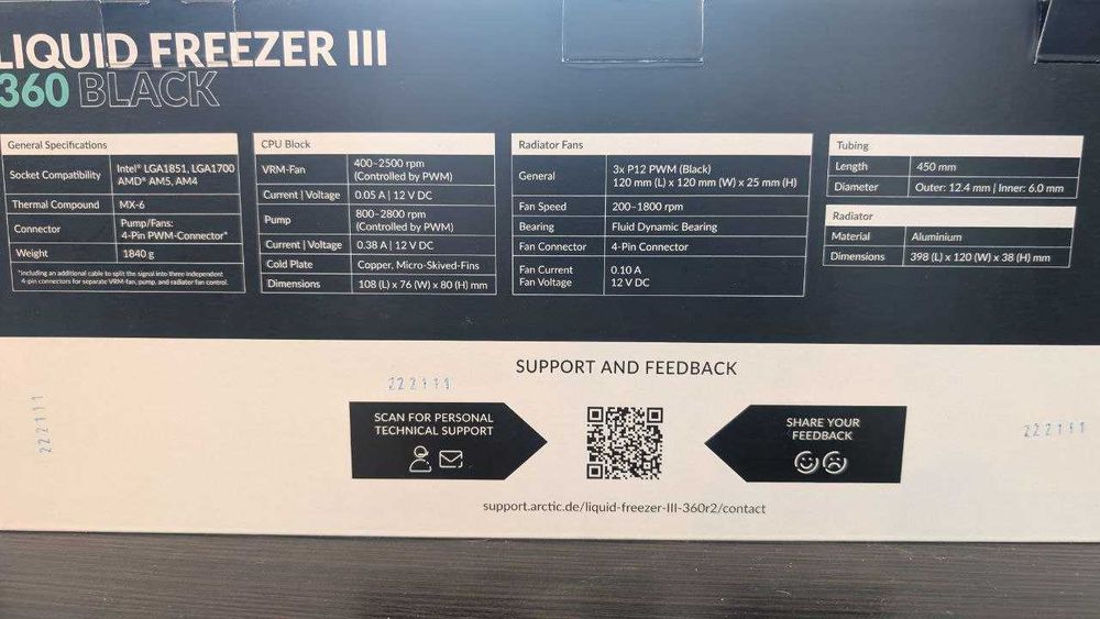 Система рідинного охолодження NZXT Kraken RGB 360 мм