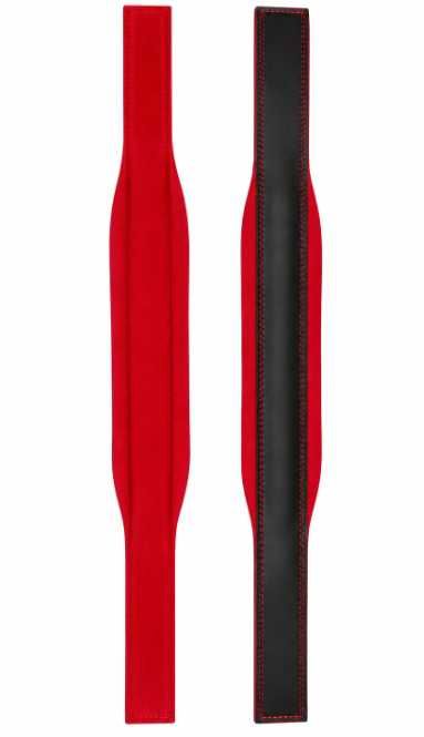 Pas miechowy do akordeonu AKMUZ 120 BK RED czarny czerwony