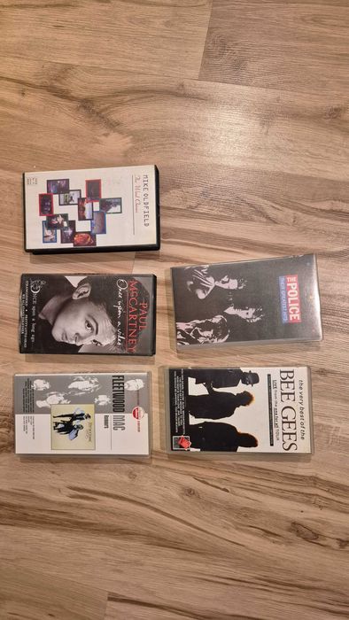 Koncerty VHS kasety Mike oldfield