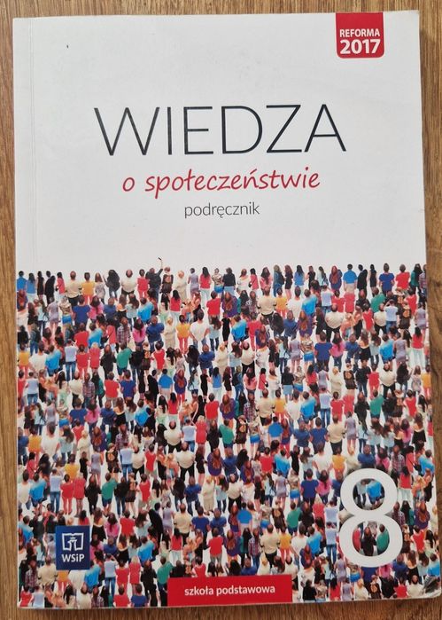 Podręcznik do Wiedzy o społeczeństwie - klasa 8 WSiP