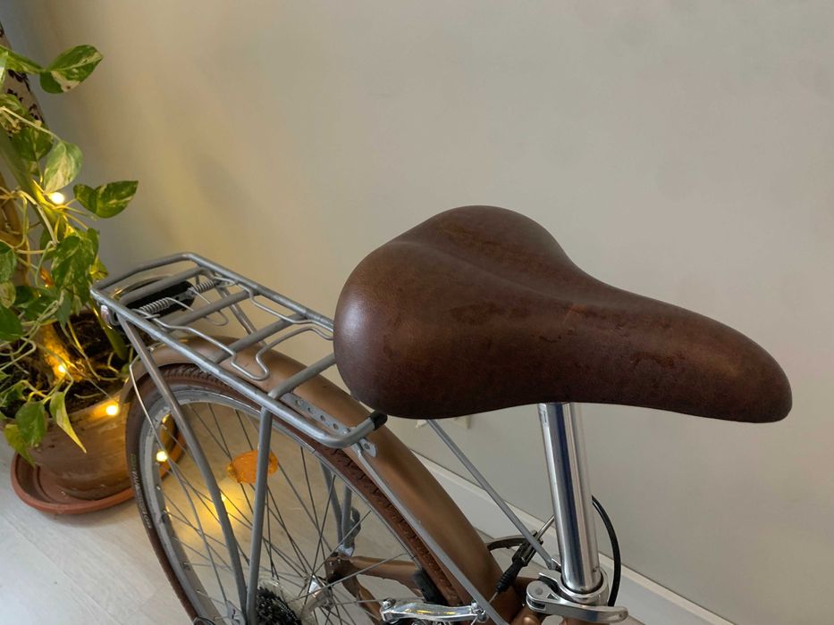 Rower MAXIM damski 28” złoty lekki alu