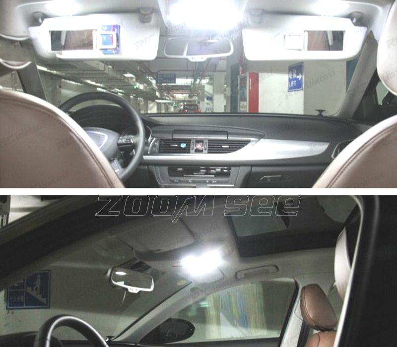 KIT COMPLETO 16 LAMPADAS LED INTERIOR AUDI A6 S6 RS6 C7 SEDAN 12-17