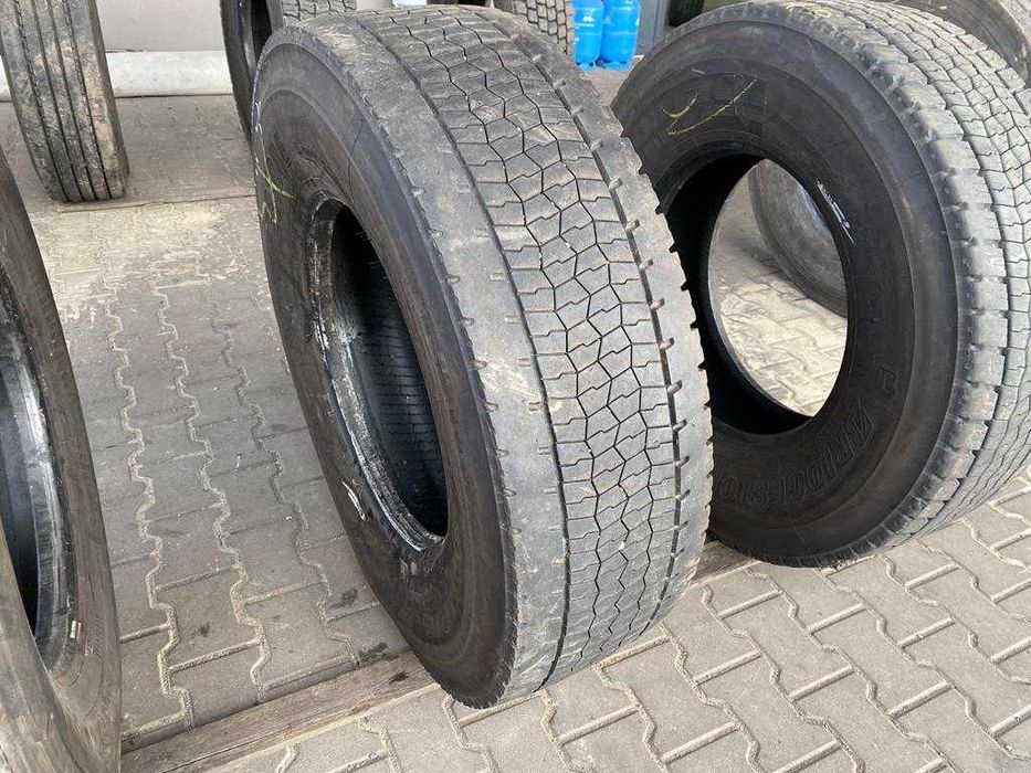 Opona używana napęd 315/80R22.5 BRIDGESTONE ECOPIA H-DRIVE 002 / 6-9mm ...